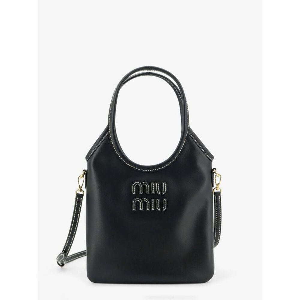 Miu Miu Women Ivy Leather Crossbody Bag